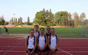 Encore de belles performances sur piste