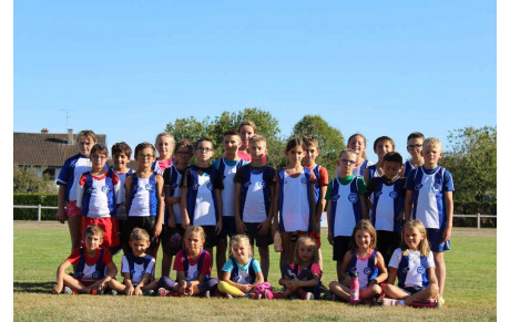 Les graines de champions en action lors de l'animation jeunes à Dompierre sur Besbre
