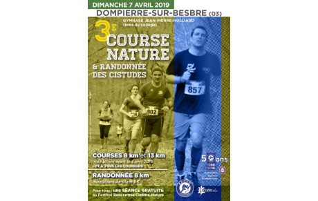 3ème édition de la Course Nature organisée par l'EACCD le 7 Avril 2019