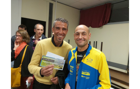 Olivier CUISSINAT récompensé par le comité d'Allier