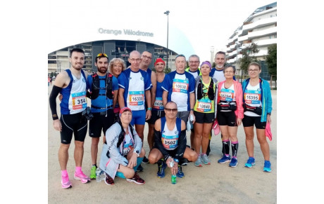 15 athlètes de l'EACCD au départ de Marseille-Cassis ! 