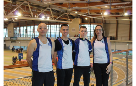 3 médailles lors des Championnat de Loire et Volcan en salle ! 