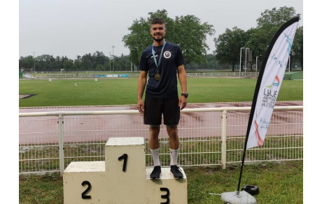 Médaille de bronze pour Gaëtan Rousset aux régionaux !