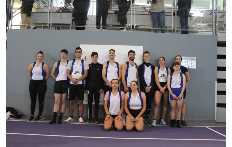 Douze titres aux départementaux en salle !