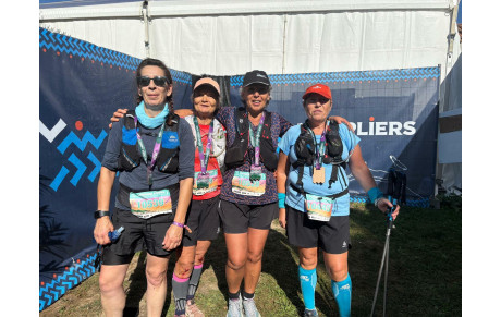 Les kilomètres et le dénivelé s'enchaînent