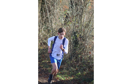 3 Titres individuels et 1 titre par équipe aux départementaux de cross