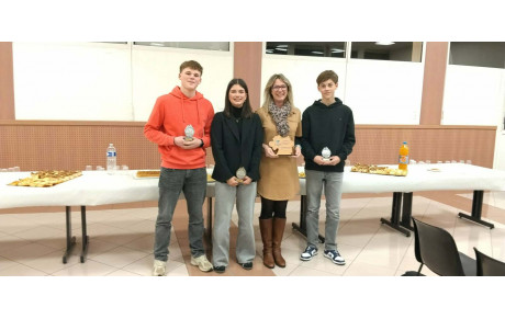 L'EACCD récompensée à l'AG du Comité CDA03