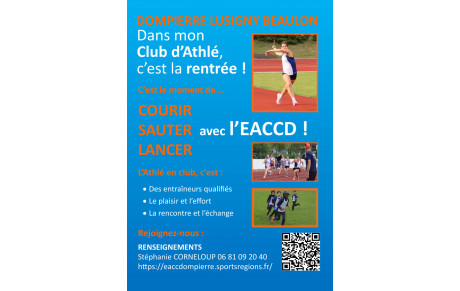 Préparez votre rentrée à l'EACCD!